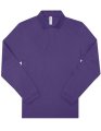 Heren Polo B&C My Polo 180 Long Sleeve meta Lilac